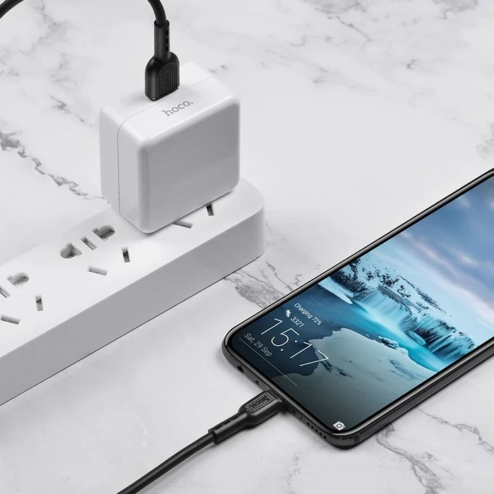 HOCO Surge Flash Charging Cable | Micro-USB 7-Pin High-Velocity Logic | 4A Power Matrix | X33