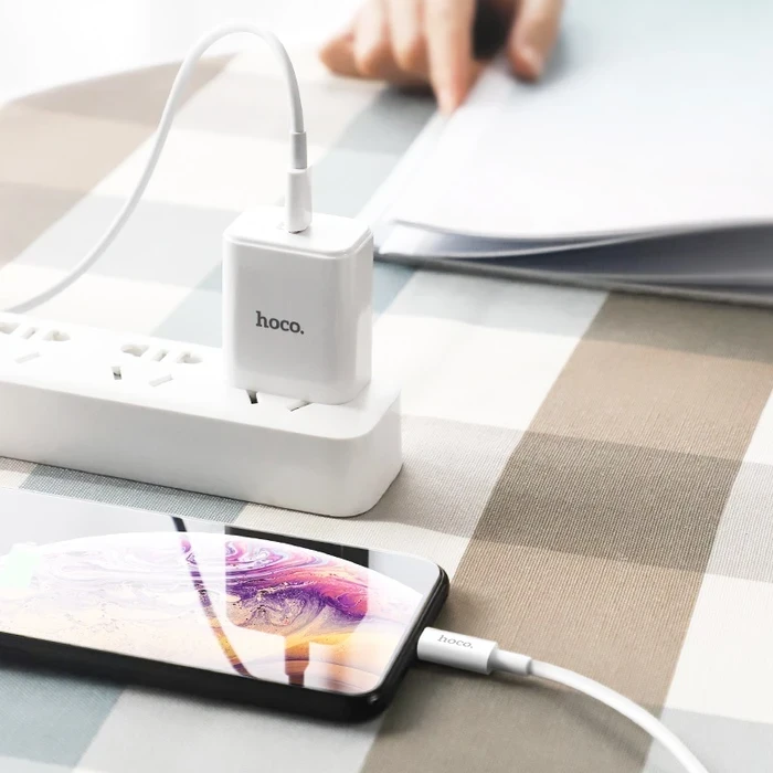 HOCO Swift PD Charging Cable | Type-C to Lightning High-Fidelity Connectivity Logic | 3A 18W Power Matrix | X36