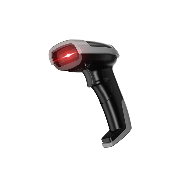 DELI Wired Handheld 1D Laser Barcode Scanner | 203 DPI Class 4mil Precision 60cm/s High-Speed USB POS Reader | ES216