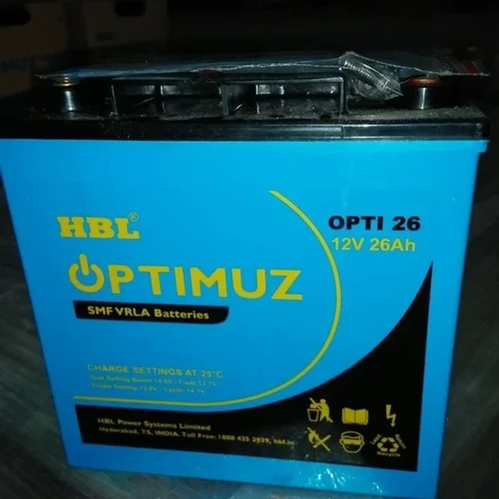HBL OPTIMUZ (OPTI) Sealed Maintenance-Free (SMF / VRLA) Battery Range | 17Ah to 200Ah 12V AGM Deep Discharge Standby & UPS Power