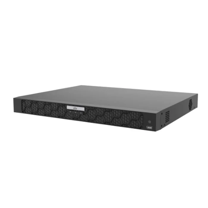 UNV 32-Channel Enterprise Network Video Recorder with 4 SATA Bays, 4K HDMI, RAID 1/5 & Dual Gigabit Ports | NVR504-32B
