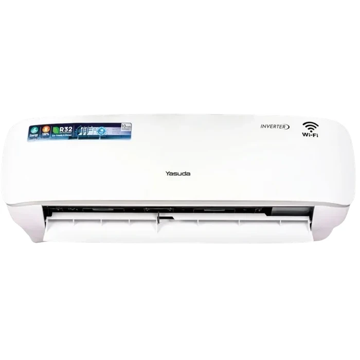 Yasuda 1.5 Ton Smart Inverter Split Air Conditioner | Advanced Wi-Fi App Control & High Delta Hot & Cool Dual System | Anti-Bacterial Dual Filters & Auto Restart | YS-AC18VTG