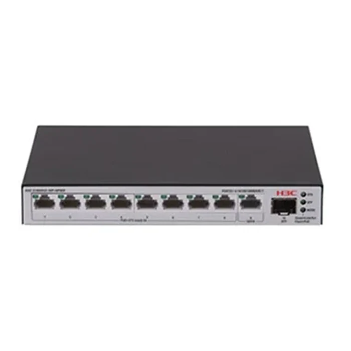 H3C S1600V2-HPWR Series Web Managed Gigabit PoE+ Access Switches (6P / 10P / 18P / 26P / 26S) | 4 to 24 PoE+ Ports up to 370W Budget with SFP/10G SFP+ Uplinks & 6kV Surge | H3C S1600V2-HPWR Series