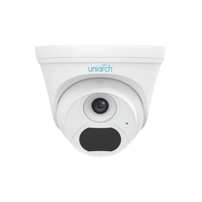 Uniarch 4MP Fixed Eyeball Dome IP Network Camera with PoE, IP67 Weatherproofing, 30m Smart IR Night Vision & Built-In Mic | Model No. IPC-T134-APF28-ECO