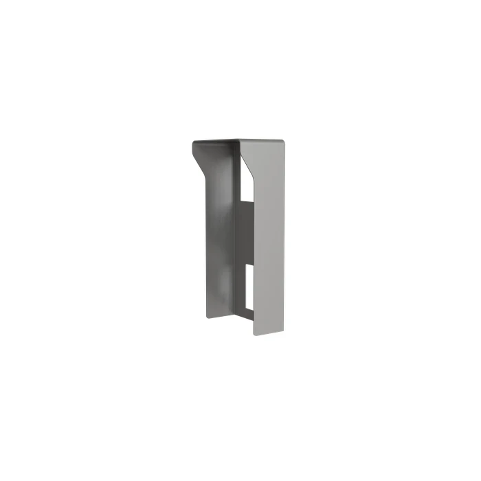 UNV EP-CS201 Villa Door Phone Waterproof Cover | Heavy-Duty Stamped Sheet Metal | Uniview Premium Gray Outdoor Intercom Station Wall Mount Rain Shield Canopy