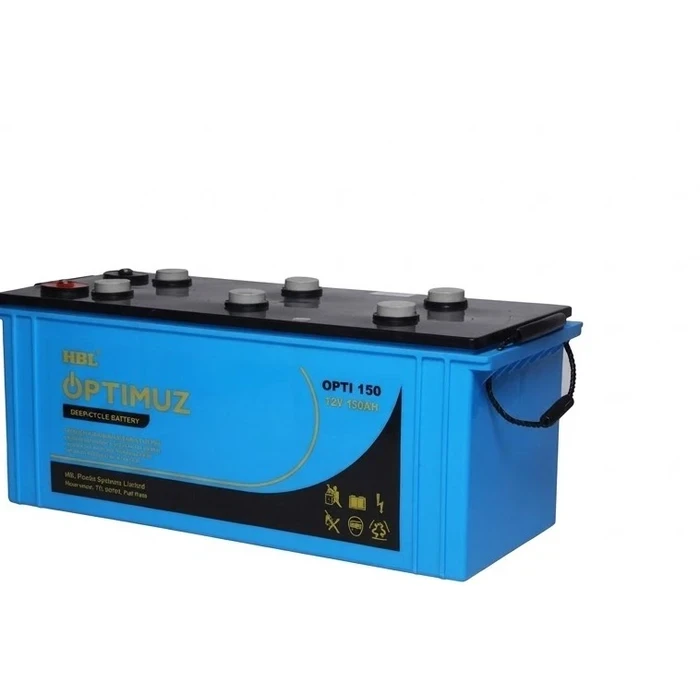 HBL OPTIMUZ (OPTI) Sealed Maintenance-Free (SMF / VRLA) Battery Range | 17Ah to 200Ah 12V AGM Deep Discharge Standby & UPS Power