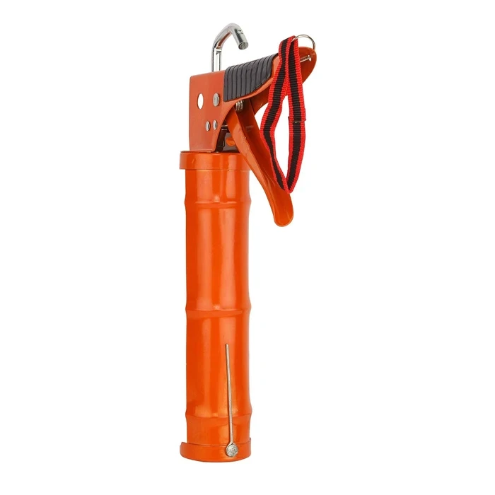 BLACK+DECKER 330mm Steel Half-Open Caulking & Silicone Sealant Gun | Smooth Pressure-Rod Anti-Fatigue Adhesive Dispenser | BDHT81570