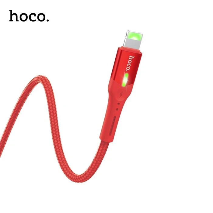 Hoco Celestial Charging Cable | Lightning Connectivity Logic | Aluminum Alloy & Nylon Matrix | S24