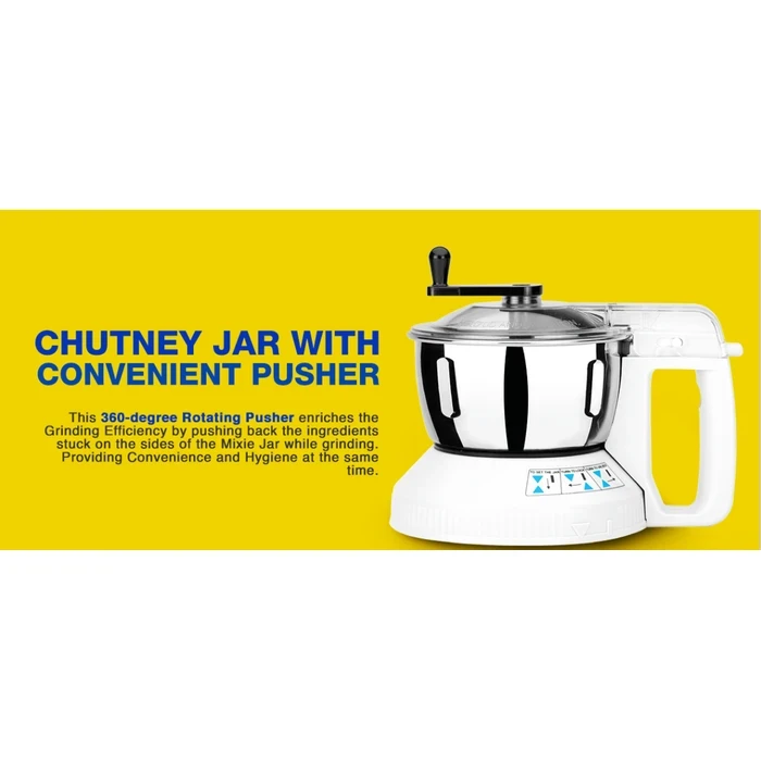 Panasonic 550W / 600W Elements Mixer Grinder with 3 Stainless Steel Jars | Mechanical Locking System High Torque Motor | Wet Dry Blending Chutney Grinding Coral Blue, Marble Silver, Marble Gold | MX-A