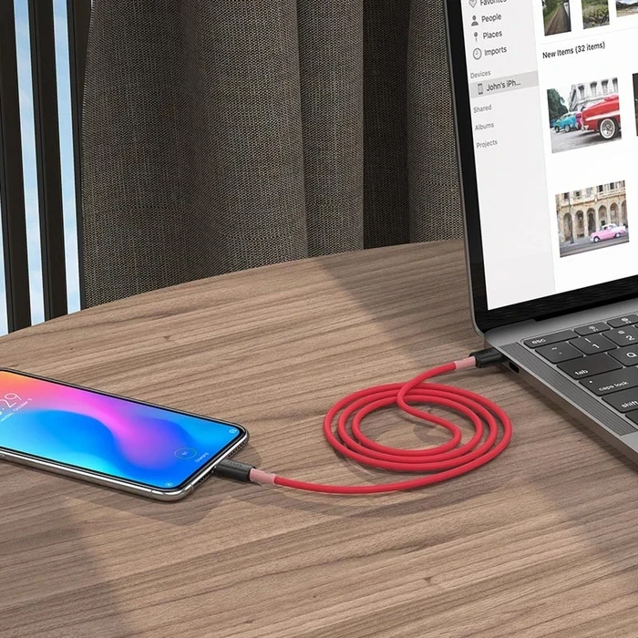 HOCO Soft Silicone Charging Cable | Type-C High-Fidelity Connectivity Logic | 3.0A Power Matrix | X48