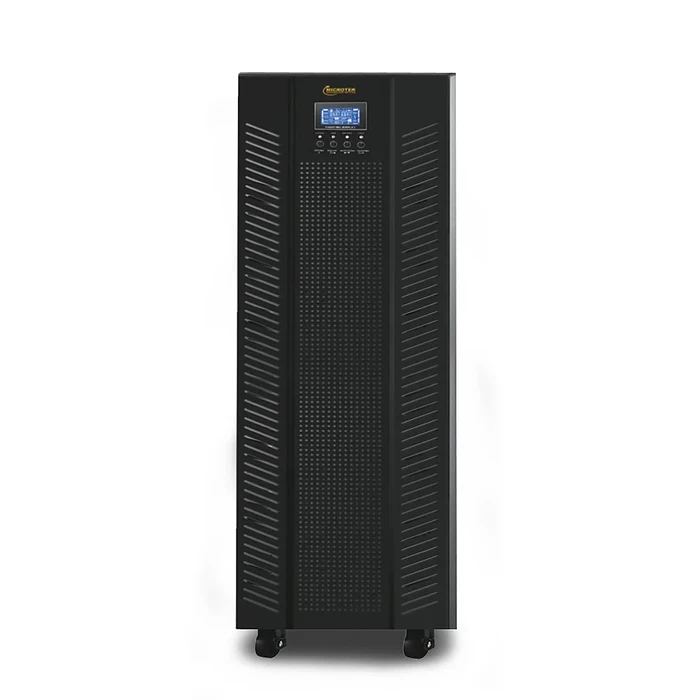 Microtek Max+ 6KVA/4800W True Online Double-Conversion UPS (192V EB Model) | High-Performance DSP Control Technology | Unity Power Factor Output Option & Pure Sine Wave Output