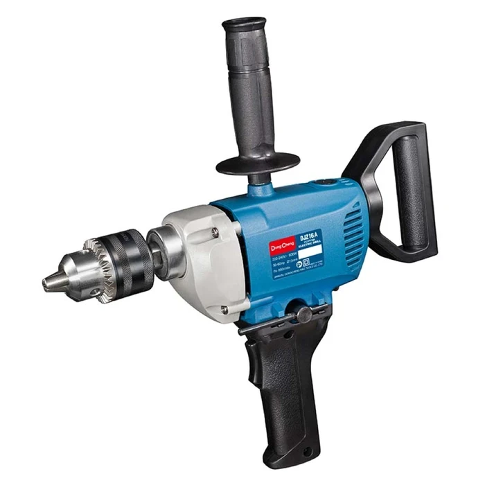 DongCheng 1010W Professional 16mm Heavy-Duty Electric Drill | High-Torque 620 RPM Rotary Boring Machine with 360° Rotating D-Handle | DJZ03-16A