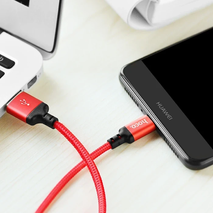 HOCO Times Speed Charging Cable | Type-C High-Fidelity Connectivity Logic | 2A Power Matrix | X14