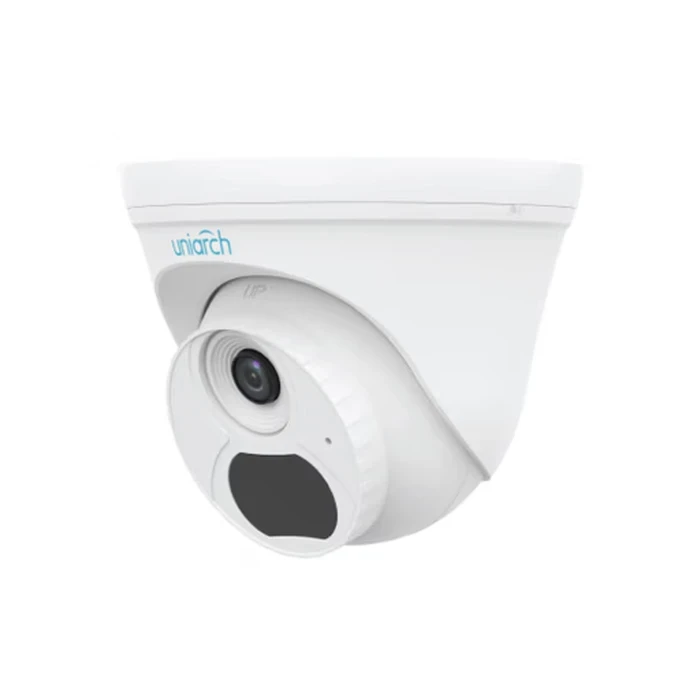 Uniarch 4MP Fixed Eyeball Dome IP Network Camera with PoE, IP67 Weatherproofing, 30m Smart IR Night Vision & Built-In Mic | Model No. IPC-T134-APF28-ECO