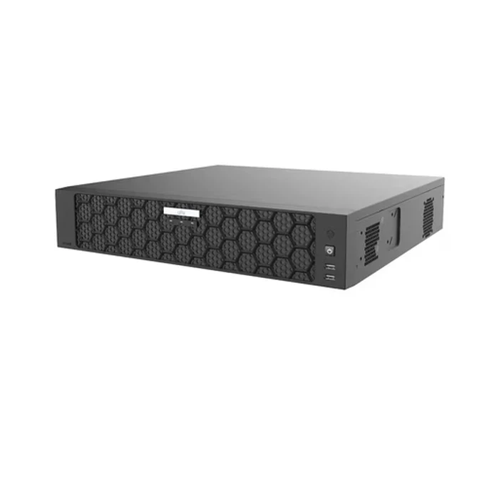 UNV 16-Channel Enterprise Network Video Recorder with 4 SATA Bays, 4K HDMI, RAID 1/5 & Dual Gigabit Ports | NVR504-16B