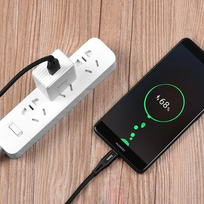 HOCO Quick Charging Cable | Type-C Connectivity Logic | 5A High-Velocity Matrix | X22