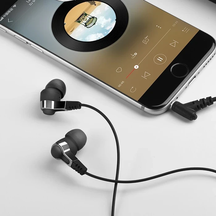 HOCO AMAZING RHYME Universal Wired Earphone with Microphone | 10mm Driver | Black, White Finish | M52