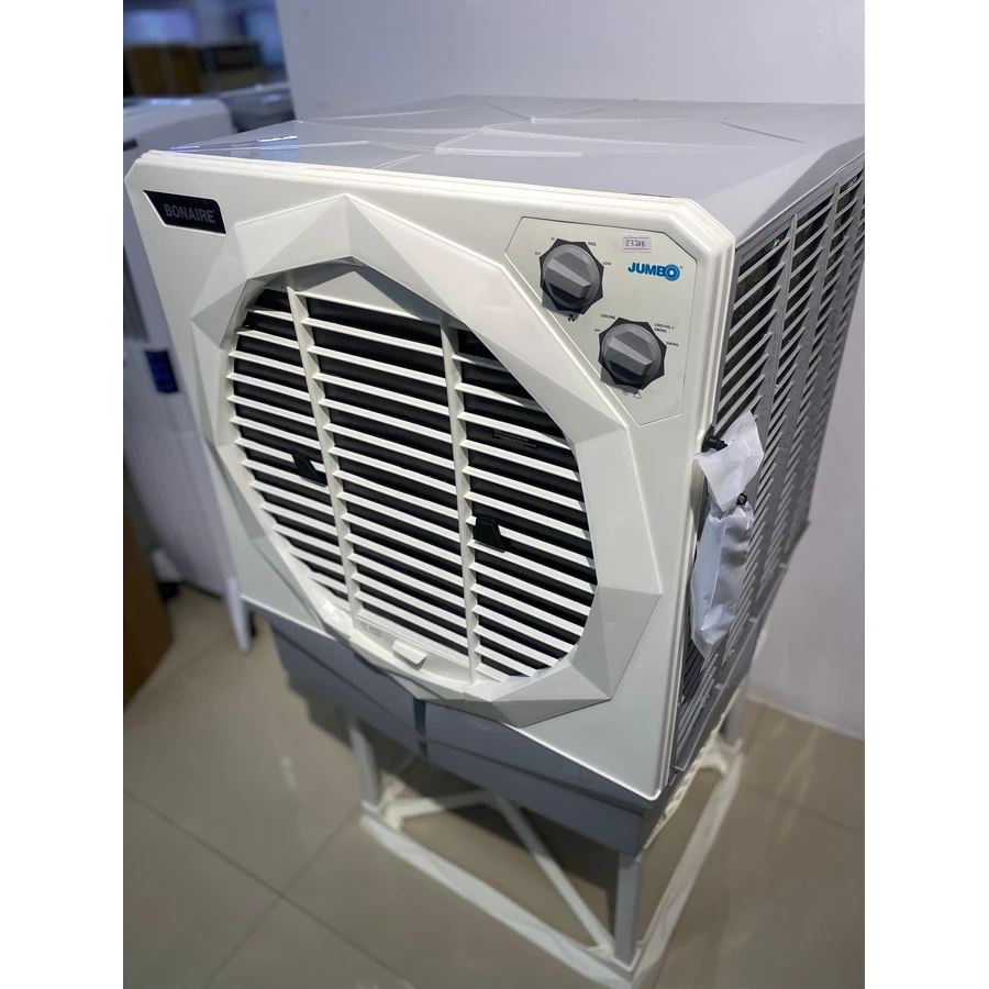 Bonaire JUMBO 65+ Desert Air Cooler | 65L Large Capacity Tank | High-Density Honeycomb Pads | 170W Low Power Consumption | Fully Closable Louvers & +Air Fan for Rooms up to 35m2