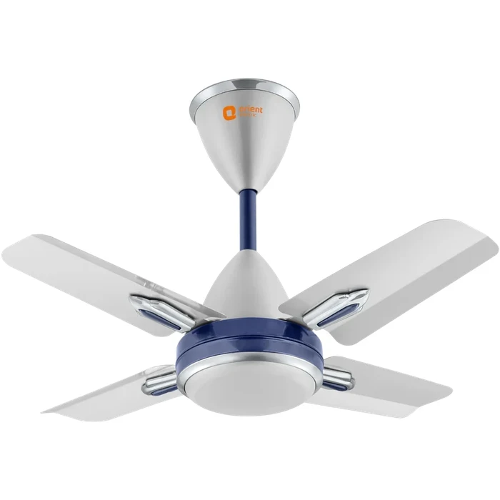 Orient Quasar Ornamental 600mm Decorative Ceiling Fan | 850 RPM High-Speed 4-Blade Air Thrust | 55W Premium Silent Motor Advanced Lacquer Finish