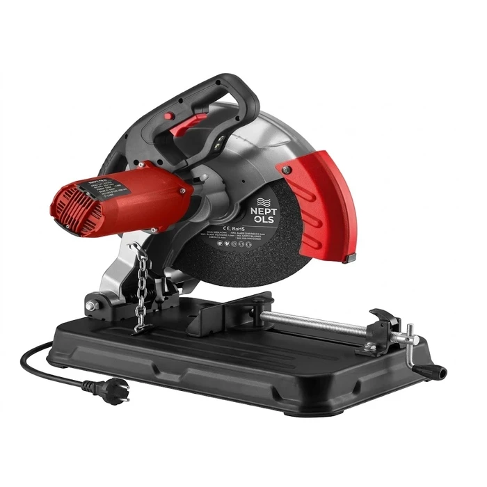 NEPTOOLS 355mm Heavy Duty Metal Cut Off Saw | 3800 RPM Double Insulation Industrial Steel Chop Saw INCS2300 / INCS2500