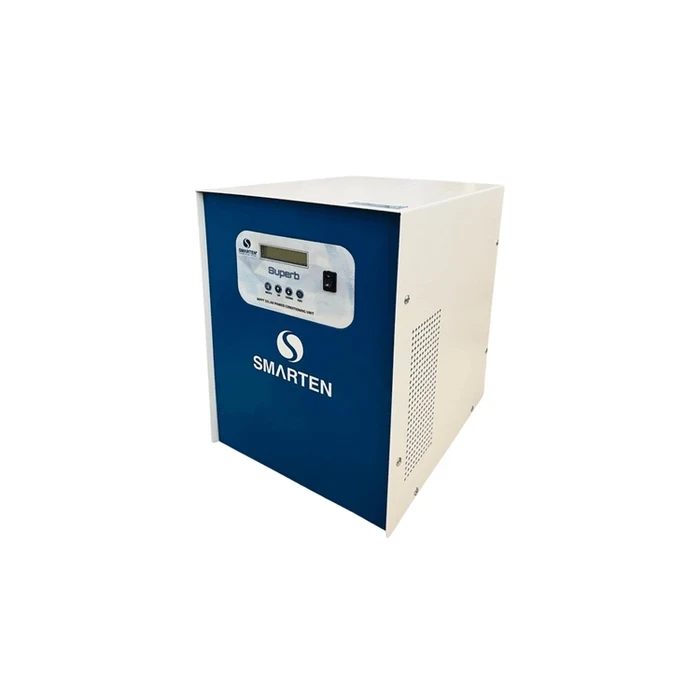 Smarten Superb Series 3.2 kVA (3200VA) 24V Pure Sine Wave Hybrid Solar PCU with Advanced MPPT Controller, 1500W PV Support & LCD Display | SUPERB MPPT 3200