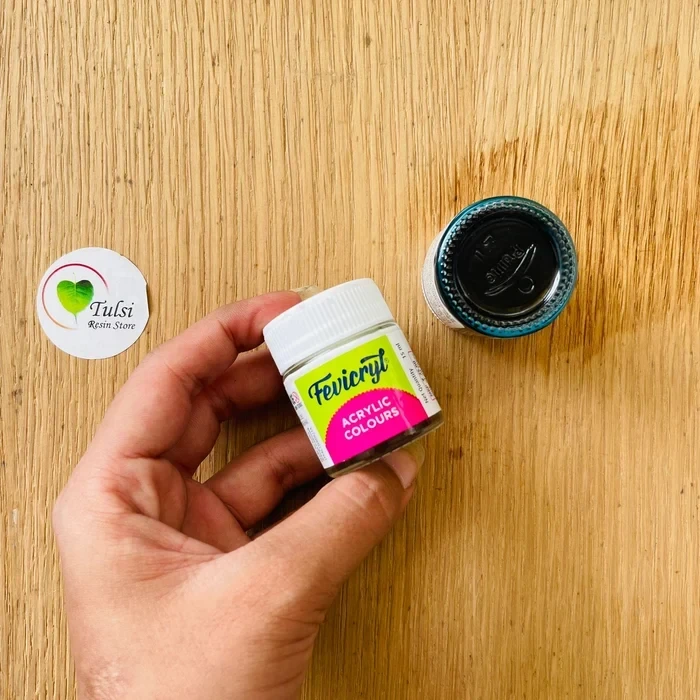 Pidilite Fevicryl Multi-Surface Acrylic Paint Series | Wash-Proof & Non-Toxic Liquid Craft Color Set | Available in 15ml, 100ml, 200ml & 500ml Sizes
