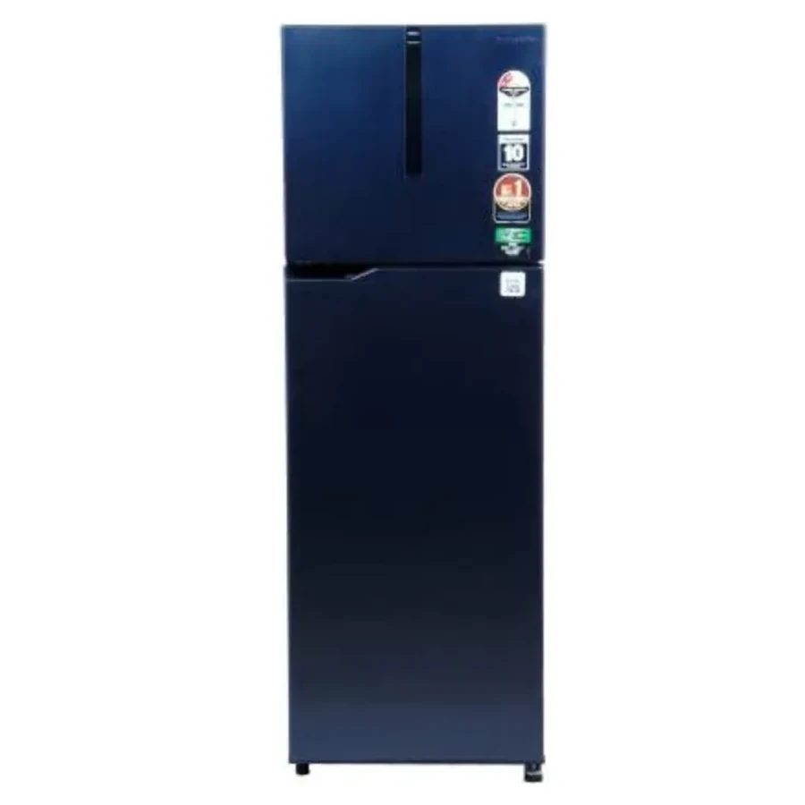 Panasonic 280 Litre Double Door Frost-Free Refrigerator | Ocean Blue Inverter Fridge with ECONAVI AI Sensors, AG Clean & 30L Humidity-Controlled Veg Box | NR-TH291BPAX