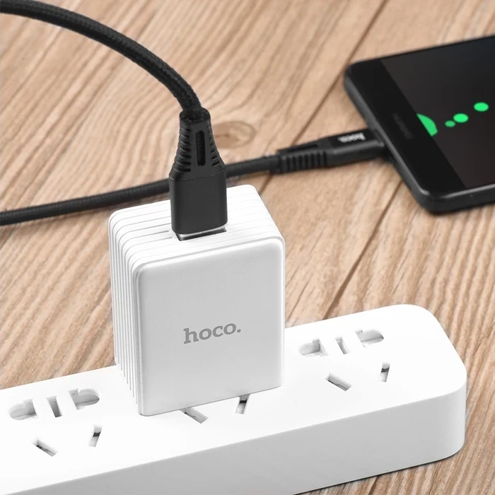 HOCO Quick Charging Cable | Type-C Connectivity Logic | 5A High-Velocity Matrix | X22