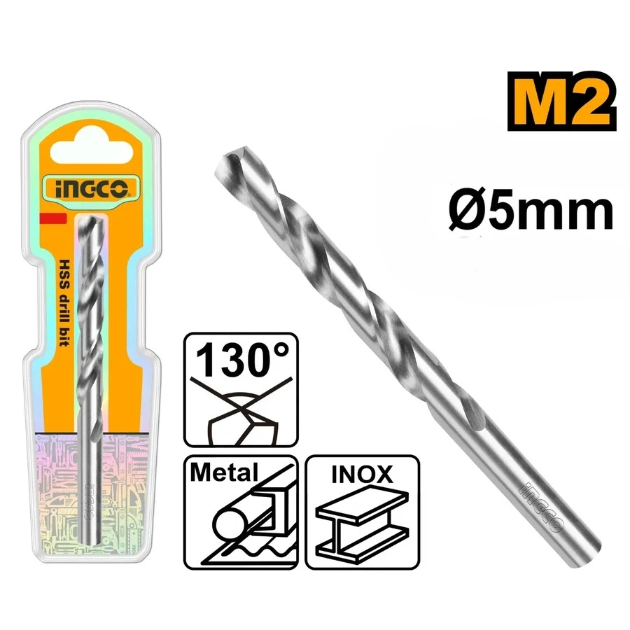 M2 HSS Twist Drill Bits | 4mm, 5mm, 6mm | Precision Industrial Series