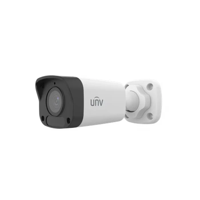 UNV IPC2124LB-AF40-A2 4.0 MP Fixed Iris HD Lens Bullet Camera | 1440P Quad HD PoE Network System | Uniview IP67 Weatherproof Built-in Mic IP CCTV