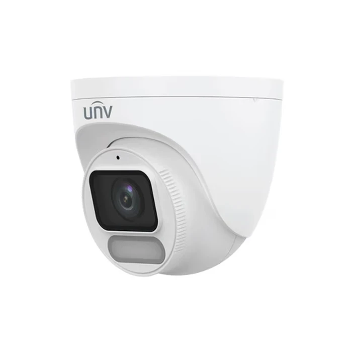 UNV 2.0 MP ColorHunter 1080P Full HD Dome Network Camera | Uniview IP67 Weatherproof PoE Wise-ISP Deep-Vision Eyeball CCTV with Built-in Mic | IPC3622LE-ADF28K-WP-L