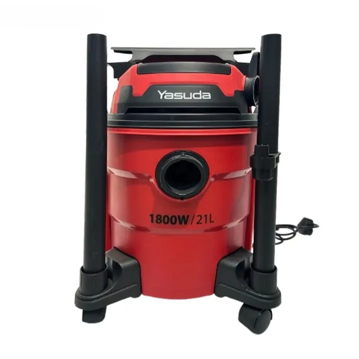 Yasuda YS-VC1821DK Wet and Dry Drum Vacuum Cleaner - 1800W, 18 Ltrs Capacity, Built-in Blower, Multi-Surface Cleaning