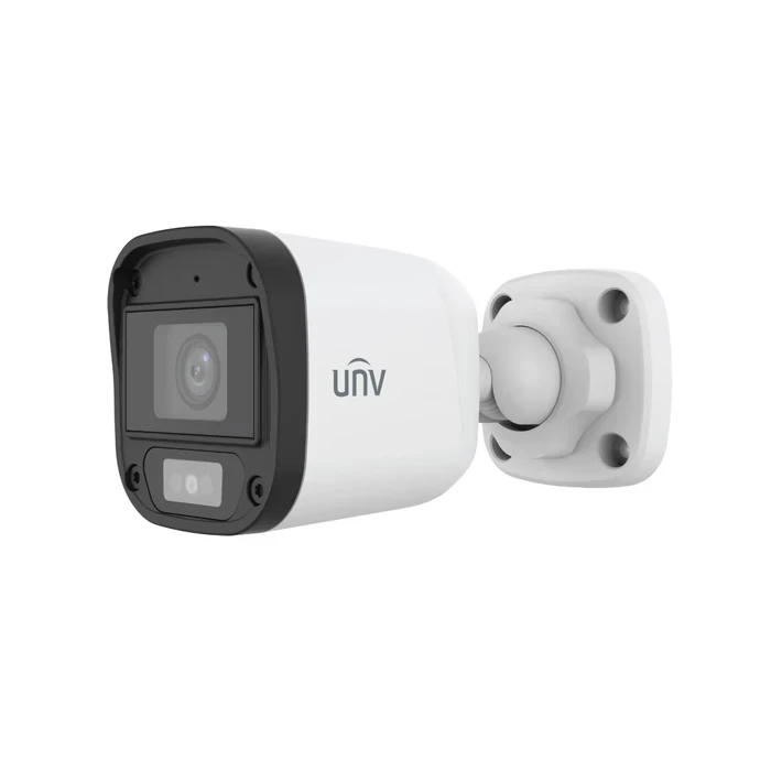 UNV UAC-B112-AF40-DL 2.0 MP ColorHunter Analog Bullet Camera | 1080P Smart Dual-Light Night Vision | Uniview 4.0mm Built-in Mic IP67 CCTV Guard