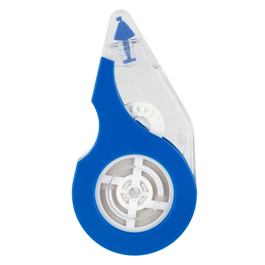 Deli Correction Tape EH20201 - Extra Long 12 Meter Length, 5mm Width, Film-Based Instant Dry Application for Professional and Academic Use