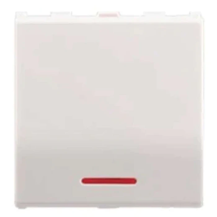 Anchor Roma 66332 32A Double Pole Switch with Indicator | 240V Heavy-Duty Isolator | 2-Module Modular | Flame Retardant Shield
