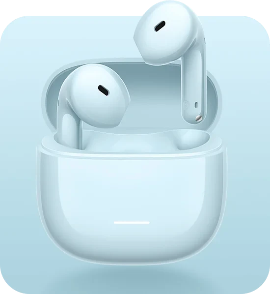 Redmi Buds 8 Active TWS Earbuds | Bluetooth 5.4 Low-Latency Connection & 37-Hour Total Playback | 3.8g Ultra-Lightweight Comfort Design | Black / Blue / White | M2537E1