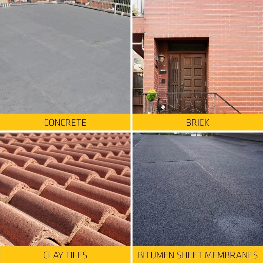 Sika Sikalastic 562 IN Liquid Applied Membrane 5Kg & 25Kg 767192 | Acrylic Waterproofing | Metal and Glass Compatible | Terracotta and White