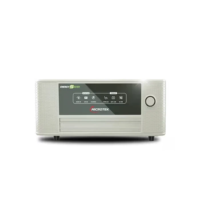 Microtek Energy Saver 1625VA 1300W 24V Pure Sine Wave Home Inverter | Wide 80V-290V Dual Inverter/UPS Mode Dual Battery Backup Systems | 1825/24V SW