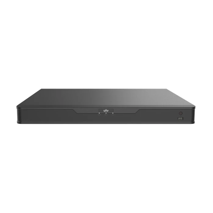 Uniview 16 Channel 4 SATA 4K Smart Network Video Recorder | 160 Mbps Ultra 265 AI Face & Vehicle Search 96TB Storage | NVR304-16B-IQ
