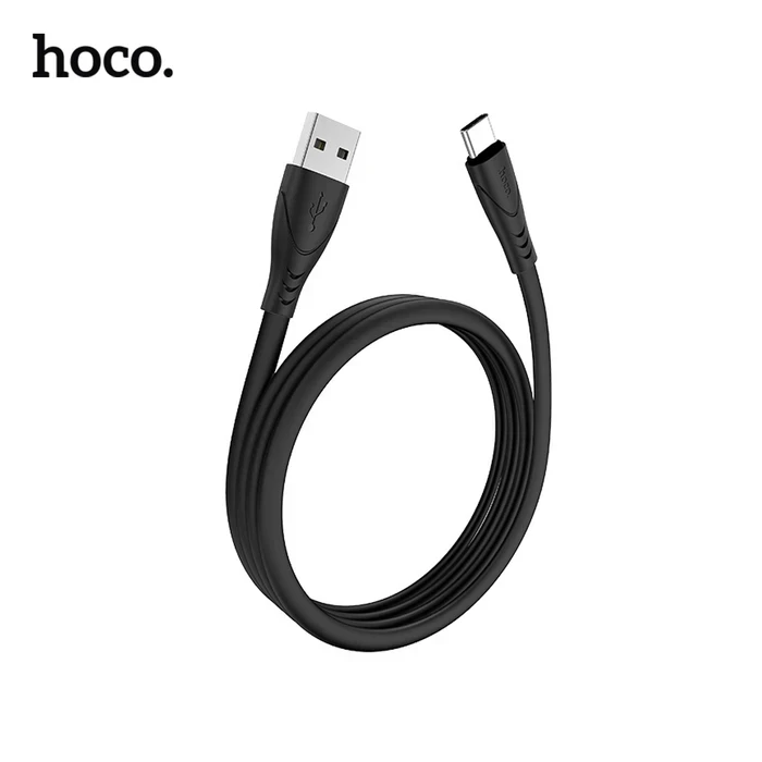 HOCO Soft Silicone Charging Cable | Type-C High-Fidelity Connectivity Logic | Silicone Braid Matrix | X42