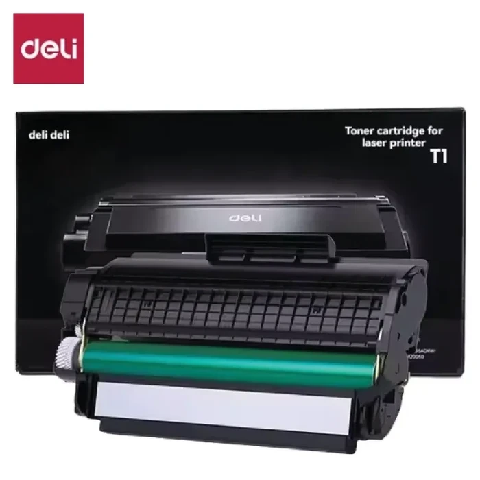 DELI High-Capacity Laser Printer Toner Cartridge | 3,500 Sheets Refillable Black Toner for P2500 & M2500 Series | T1 / T31-EA1