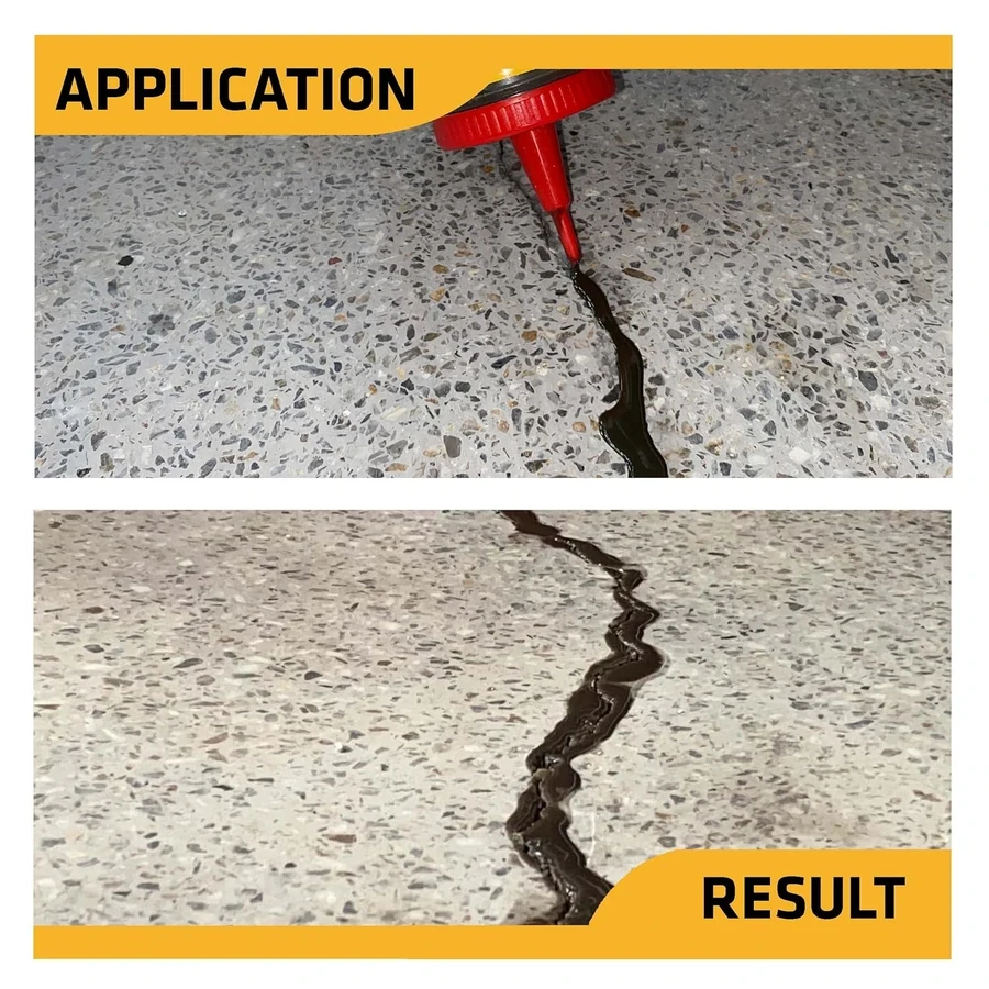Sika Epoxy Crack Filler | Sikadur-20 Seals Hairline Cracks in Concrete Walls & Floors Before Waterproofing | For Tiles & Stone | 2-Part Resin | 140ml