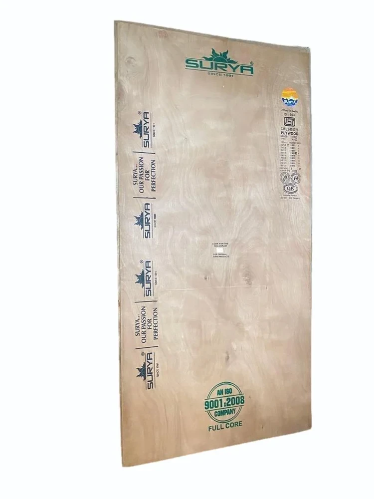 Surya Waterproof Plywood Series | Multi-Thickness High-Grade Wood Substrate Panels | Premium Synthetic Plastic Resin Bonded Matrix with 100% Core Moisture Ingress Protection