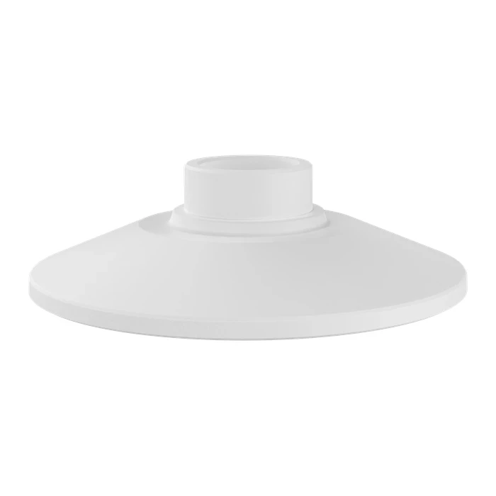 UNV TR-UF45-L-IN Cover Dome Adapter | Heavy-Duty Die-Cast Aluminum Alloy | Uniview Premium White Professional Interface Bracket for Indoor & Outdoor Dome Cameras
