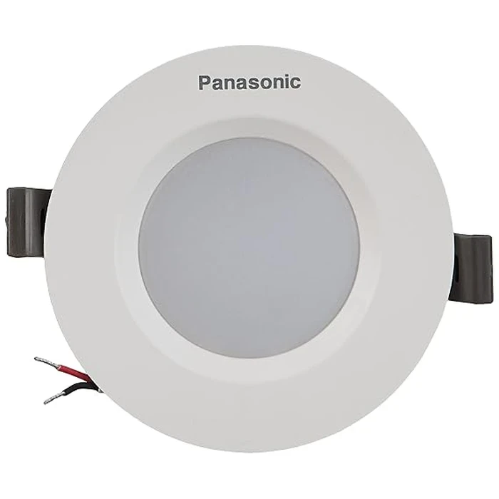 Panasonic Circular 5W Concealed Recessed LED Downlight | Lightweight Aluminum Flush False Ceiling Light in 6500K Cool White & 3000K Warm White | PDLM15 Series