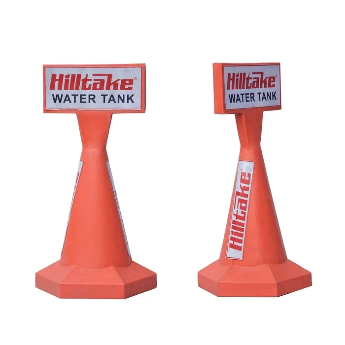Hilltake Heavy Duty Road Divider | High-Density Polymer Matrix | Small & Large Series | High-Visibility Traffic Logic