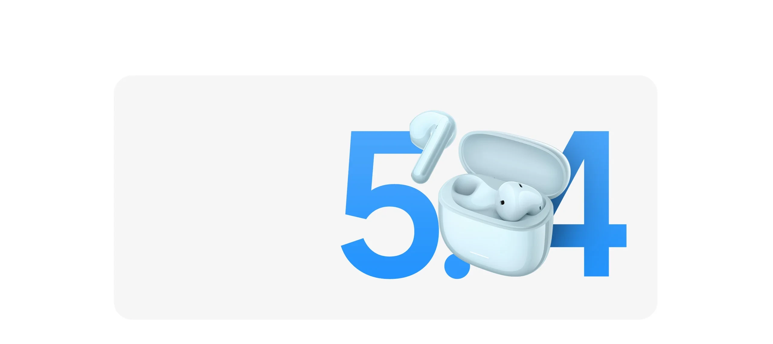 Redmi Buds 8 Active TWS Earbuds | Bluetooth 5.4 Low-Latency Connection & 37-Hour Total Playback | 3.8g Ultra-Lightweight Comfort Design | Black / Blue / White | M2537E1