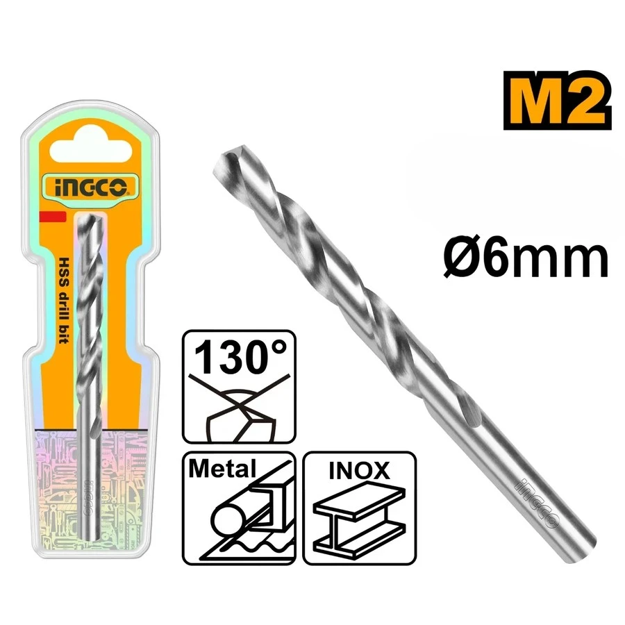 M2 HSS Twist Drill Bits | 4mm, 5mm, 6mm | Precision Industrial Series