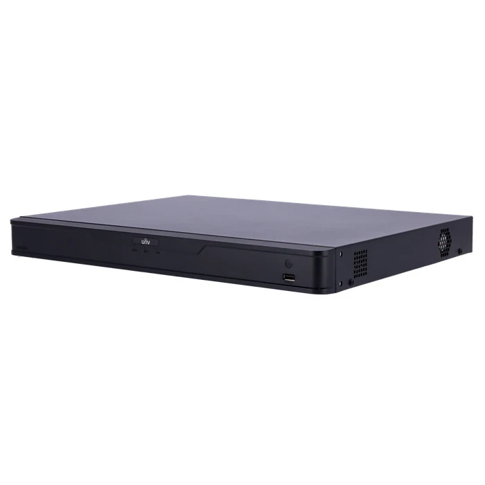 Uniview 32 Channel 4 SATA 4K Smart Network Video Recorder | 160 Mbps Ultra H.265 AI AcuSearch 40TB Storage | NVR304-32B-IQ