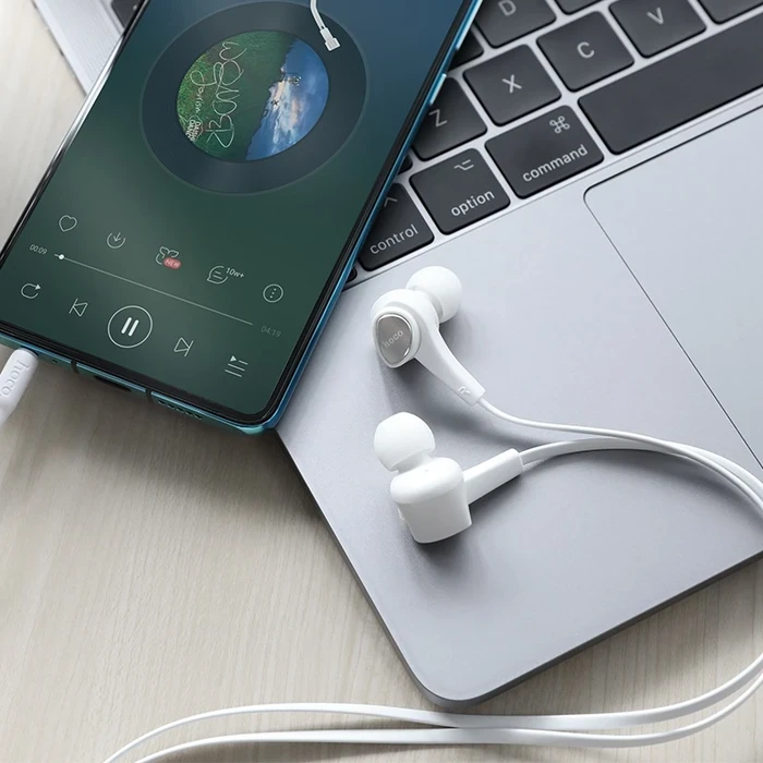 HOCO Passion In-Line Control Earphone | 12mm Driver | 3.5mm Plug | 1.2m Cable | M66